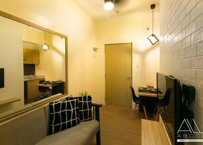 Flat Cami: Scandustrial Design 1-br W/ Balcony Manila